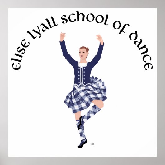 CUSTOM Elise Lyall School of Dance Poster (Voorkant)