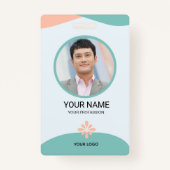 Custom Employee ID Badge (Voorkant)