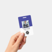 Custom Employee ID Badge (Manuel / portable)