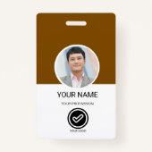 Custom Employee ID Badge (Devant)