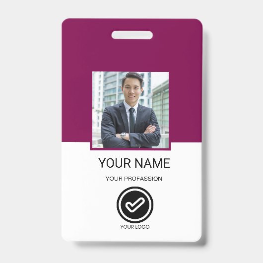 Custom Employee ID Badge (Avant)