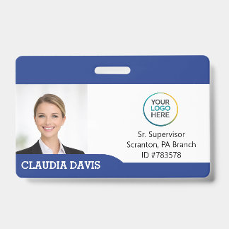 Custom Employee Photo ID Badge