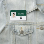 Custom Employee Photo, Logo, Profession Naamplaatje (In situ)