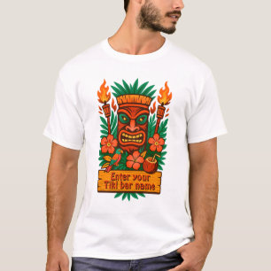 Custom en personaliseerbaar Tiki Bar Shirt