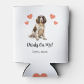 Custom Engels Spaniel Pet Wedding Koelbox Blikjeskoeler (Voorkant)
