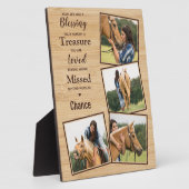 Custom Equine Keepomwille Horse Memorial Fotoplaat (Zijkant)