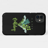 Custom Evergreen Design voor verjaardagen Case-Mate iPhone Case (Achterkant (horizontaal))