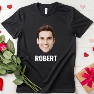 Custom Face 20e 30e 40e 50e verjaardagsfeestje T-shirt