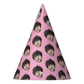 Custom Face Birthday – Personalized Photo  Feesthoedjes (Links)