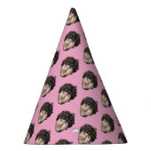 Custom Face Birthday – Personalized Photo  Feesthoedjes (Rechts)