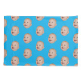 Custom Face Cheerleader Personalize Birthday Photo Kussensloop (Achterkant)