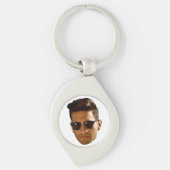 Custom Face Cutout Bachelorette Party Verjaardag Sleutelhanger (Voorkant)