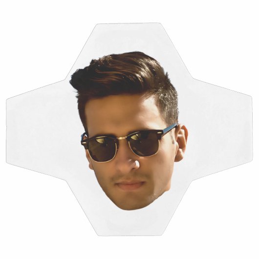 Custom Face Cutout Bachelorette Party Verjaardag Voetbal (Enkel)