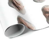 Custom Face Gift Wrap Cadeaupapier (Rol Hoek)