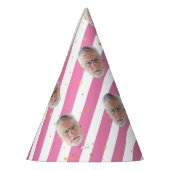 Custom Face Happy Birthday Decorations Supplies Feesthoedjes (Links)