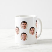 Custom Face Photo Personalized Coffee Mug Koffiemok (Voorkant rechts)