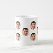 Custom Face Photo Personalized Coffee Mug Koffiemok (Center)