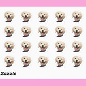 Custom Face Stickers Personalized Dog Face Photo