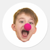 Custom Face Stickers Personalized Face Photo (Devant)
