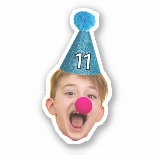 Custom Face Stickers Personalized Face Photo (Devant)