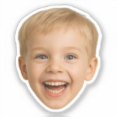 Custom Face Stickers Personalized Face Photo (Recto)