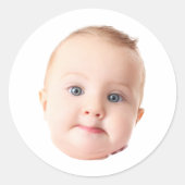 Custom Face Stickers Personalized Face Photo (Devant)