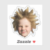 Custom Face Stickers Personalized Face Photo (Feuille)