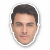 Custom Face Stickers – Personalized Photo Decals (Voorkant)