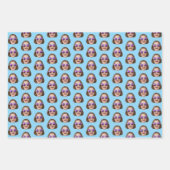 Custom Face Wrapping Paper | Custom Face Gift Wrap (Voorkant 2)