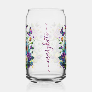 Custom Fall Thanksgiving Pumpkin, Gift for Her Blikvorm Glas