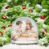 Custom Family 2 Photos | Christmas Keepsake (Noël)
