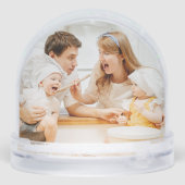 Custom Family 2 Photos | Christmas Keepsake (Arrière)