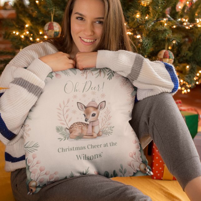 Custom Family Christmas Kussen (Creator heeft geüpload)