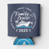 Custom Family Cruise Group Matching Cruise Trip Blikjeskoeler (Voorkant)