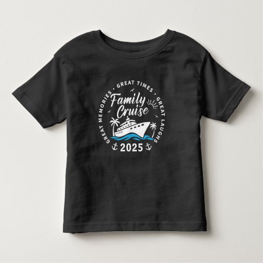 Custom Family Cruise Group Matching Cruise Trip Kinder Shirts (Voorkant)