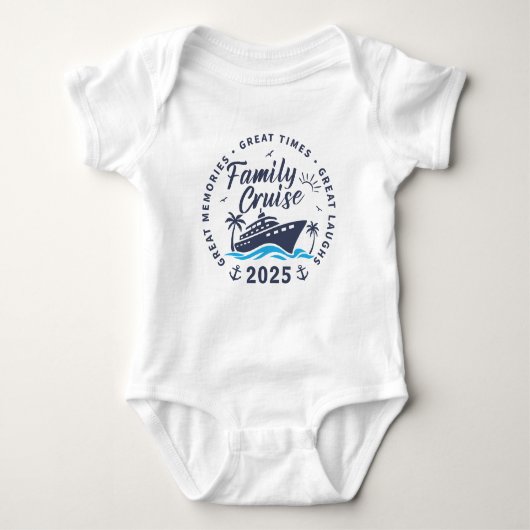 Custom Family Cruise Group Matching Cruise Trip Romper (Voorkant)