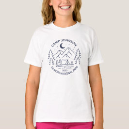 Custom Family Group Matching Camping T-shirt