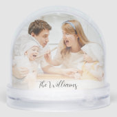 Custom Family Photo with Text | Christmas Keepsake (Arrière)