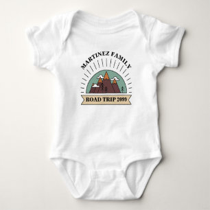 Custom Family Reunion Road Trip Mountain Sun Romper