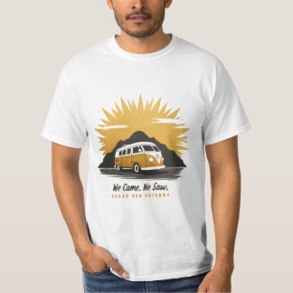 Custom Family Reunion Road Trip Mountain Sunset Te T-shirt