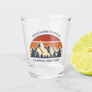 Custom Family Reunion Road Trip Sunset Keepomwille Shot Glas