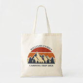Custom Family Reunion Road Trip Sunset Keepomwille Tote Bag (Voorkant)