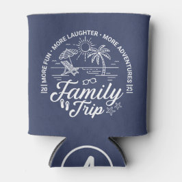 Custom Family Trip Groep Matching Beach Vakantie Blikjeskoeler