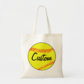 Custom Fastpitch Softball Canvas tas (Voorkant)