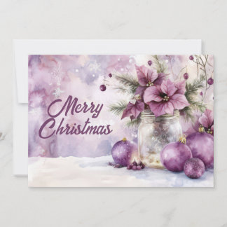 Custom festive Christmas Greeting Card Feestdagenkaart