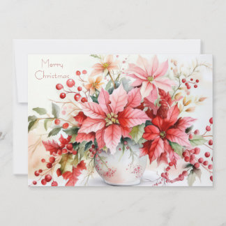 Custom festive Christmas Greeting Card Feestdagenkaart