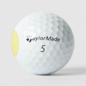 Custom 'Fine me Now!' Taylor Made TP5, 12 Pack Golfballen (Logo)