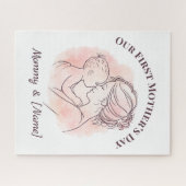 Custom First Mother’s Day Jigsaw Puzzle (Horizontal)