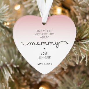 Custom First Mother's Day Cadeau Nouveau maman Kee