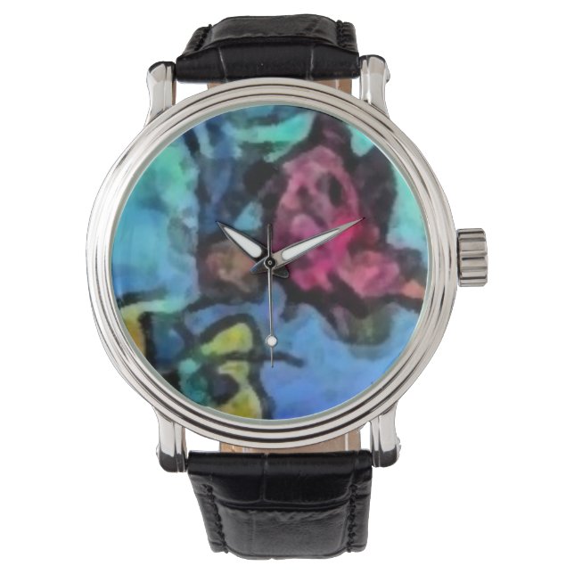 Custom fish horloge (Voorkant)